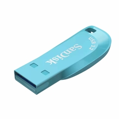 MEM USB SANDISK ULTRA SHIFT 32GB USB 3.0 AZUL TURQUEZA - comprar en línea