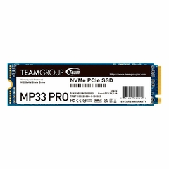 SSD TEAM GROUP MP33 PRO 2TB PCIE 3.0 M2