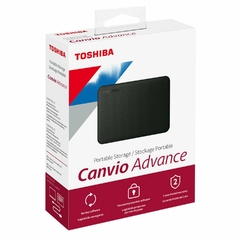 HDD EXTERNO TOSHIBA CANVIO ADVANCE NEW V10 2TB USB 3.0 BLANCO - tienda en línea