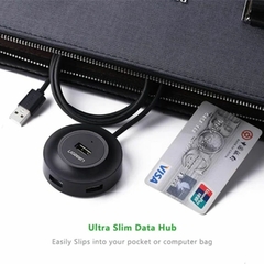 HUB UGREEN CR106 4 PUERTOS USB 2.0 BLACK - Store PC Bit MX