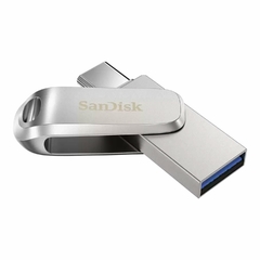 MEM USB SANDISK ULTRA DUAL LUXE DRIVE METALICA USB TIPO C 3.1 128 GB - comprar en línea