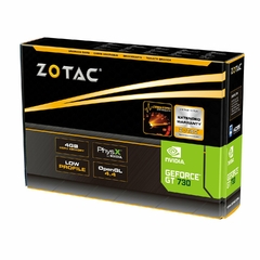 Imagen de GPU NVIDIA ZOTAC GT 730 4GB DDR3