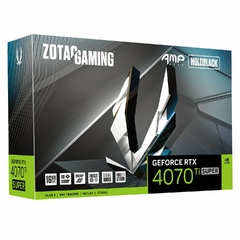 GPU NVIDIA ZOTAC RTX 4070 Ti SUPER AMP HOLO 16GB GDDR6X - comprar en línea