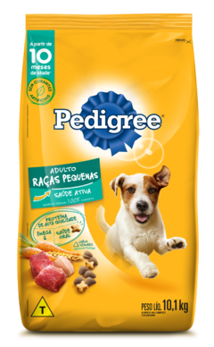 Ração Pedigree - Cães Adultos de Raças Pequenas - ManyPets