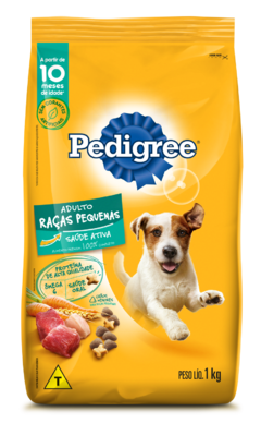 Ração Pedigree - Cães Adultos de Raças Pequenas - comprar online