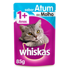 WHISKAS ADULTOS ATUM MOLHO 85G