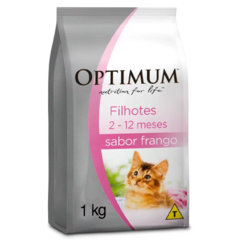 OPTIMUM DRY GATOS FILHOTES FRANGO