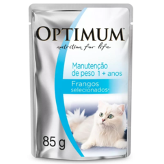 OPTIMUM GATOS SACHÊ SABOR FRANGO 85G na internet