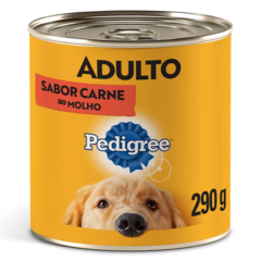 PEDIGREE LATA ADULTO CARNE 290G