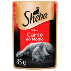 SHEBA SACHÊ GATOS ADULTOS 85G - loja online