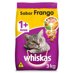 WHISKAS DRY GATOS ADULTOS FRANGO - comprar online