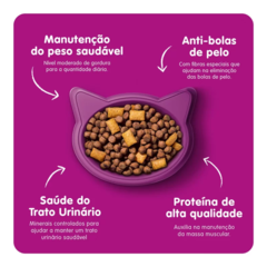 WHISKAS DRY GATOS CASTRADOS SABOR PEIXE - ManyPets