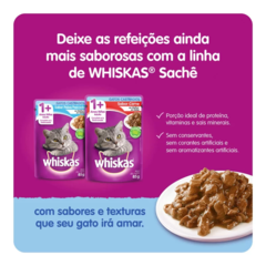 WHISKAS DRY GATOS CASTRADOS SABOR PEIXE - loja online