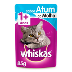 WHISKAS SACHÊ GATOS ADULTOS 85G - comprar online