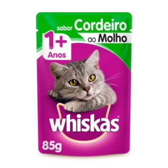 WHISKAS SACHÊ GATOS ADULTOS 85G na internet