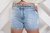 Shorts Jeans com Cinto (Claro) na internet