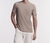 Camiseta Masculina Longline Canelada Ribana - loja online