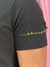 Camiseta Kj Do Bem 2 Preto Raio Amarelo Long Fit