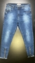 Calça Jeans Masculina Cropped Galpão Detalhada