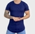 Camiseta Masculina Longline Canelada Ribana - comprar online