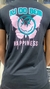 Imagem do Camiseta Masculina Kj LongLine Estampa Happiness