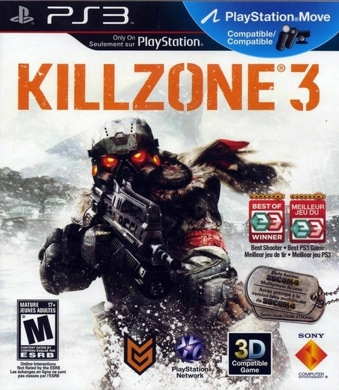 PS3 Killzone 3 Usado Fisico