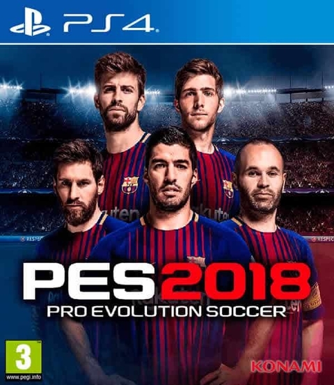 PS4 PES 2018 Usado Fisico