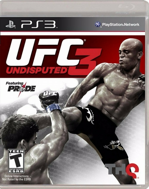 PS3 UFC 3 Undisputed Usado Fisico