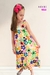 Vestido Tropical Infantil Florzinhas