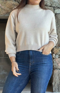 Sweater Liso Crop