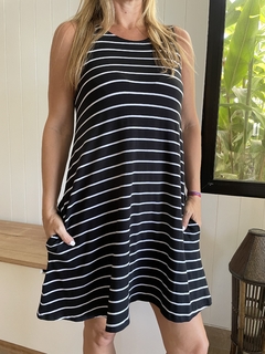 VESTIDO AMERICANO RAYAS