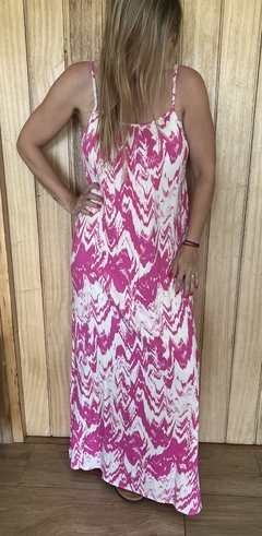 Vestido Estampado Lino - comprar online