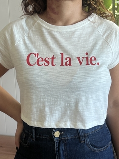 REMERA C'EST LA VIE