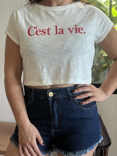 REMERA C'EST LA VIE - comprar online