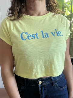 REMERA C'EST LA VIE - CLEVER BY JF