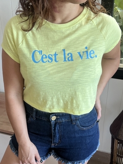 REMERA C'EST LA VIE en internet