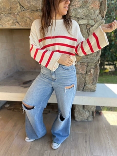 SWEATER DE HILO CROP - comprar online