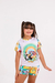 PIJAMA INFANTIL MANGA CURTA E SHORT FEMININO LOONEY TUNES - lbpijamas