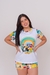 PIJAMA ADULTO MANGA CURTA E SHORT LOONEY TUNES - lbpijamas