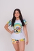 PIJAMA ADULTO MANGA CURTA E SHORT LOONEY TUNES