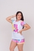 PIJAMA ADULTO MANGA CURTA E SHORT URSINHOS CARINHOSOS - comprar online