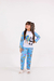 PIJAMA INFANTIL MANGA LONGA E CALÇA PANDA PINTOR AZUL - comprar online