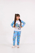 PIJAMA INFANTIL MANGA LONGA E CALÇA PANDA PINTOR AZUL