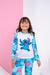 PIJAMA INFANTIL MANGA LONGA E CALÇA STITCH FLOR - comprar online