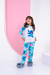 PIJAMA INFANTIL MANGA LONGA E CALÇA STITCH FLOR na internet