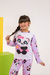 PIJAMA INFANTIL MANGA LONGA E CALÇA PANDA FOTOGRAFA