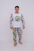 PIJAMA ADULTO MANGA LONGA LOONEY TUNES MASCULINO