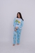 PIJAMA ADULTO MANGA LONGA SMURFETTE FEMININO - comprar online