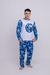 PIJAMA ADULTO MANGA LONGA SONIC RAIO MASCULINO