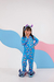 PIJAMA INFANTIL E BABY MACACÃO STITCH AZUL - loja online